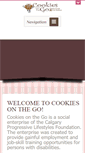 Mobile Screenshot of cookiesonthego.org